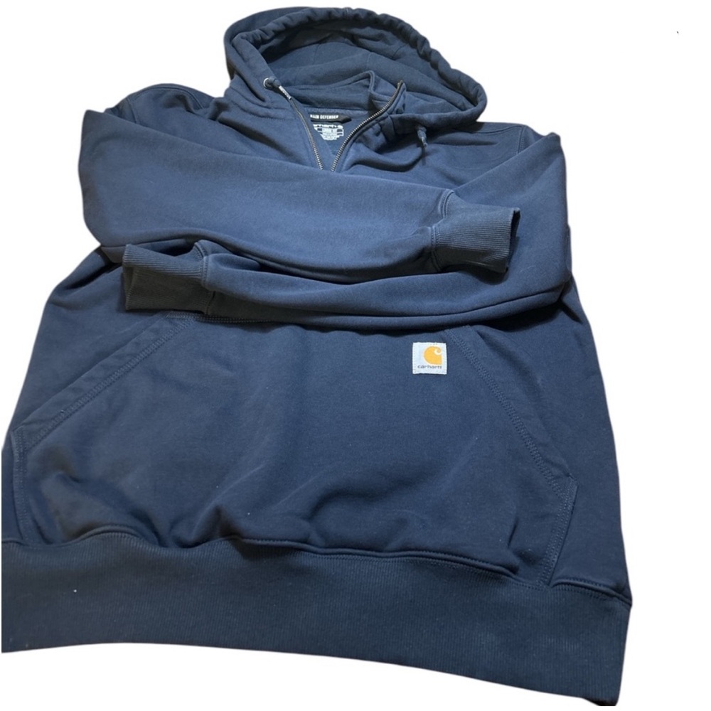 Carhartt Rain Defender men’s size medium loose fit navy blue